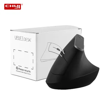 CHUYI Függőleges Vezeték nélküli Ergonomikus Egér 1600DPI 2,4 GHz-es USB Mause Matt Csukló-érdekel, Egér Laptop PC Wirless Gaming Mouse