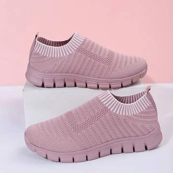 Sneakers Cipők 2022 Tavaszi Divat Platform Női Cipő, Nyári Plus Size Lapos Háló Sport Cipő Nő Vulcanize Cipő
