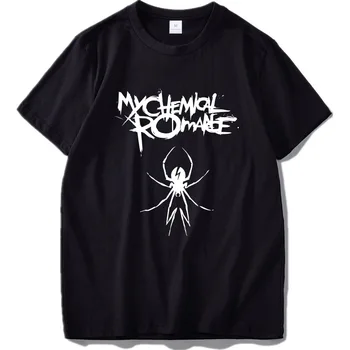 My Chemical Romance-T-shirt Levél Nyomtatás Férfiak a Nők a Divat Pamut Túlméretezett póló Gyerek Fiú Hip-Hop Pólók Felsők Fekete Ruha