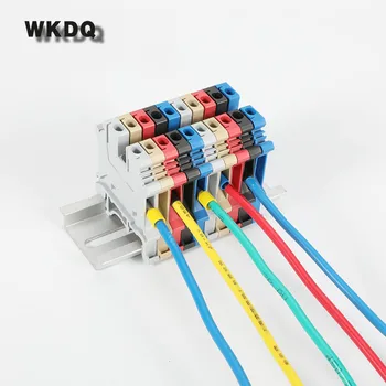 VE1512 1,5 mm^2 Rugalmas Kalauz Huzal Réz Csatlakozó Kábel Végén PIN-Foglalat Terminál 9 szín