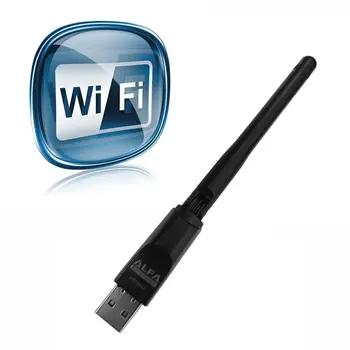 Rt5370 USB 2.0 150Mbps WiFi Antenna MTK7601 Vezeték nélküli Hálózati Kártya 802.11 b/g/n LAN Adapter a forgatható Antenna