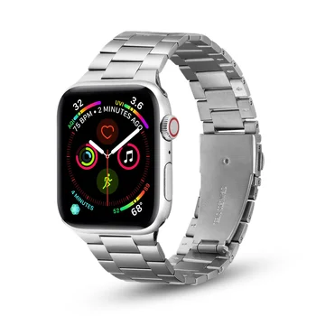 az Iwatch három rozsdamentes acél szíj Apple 3 4 5 6 generáció Legújabb 20Mm 22Mm Nézni Watchband Karkötő Heveder