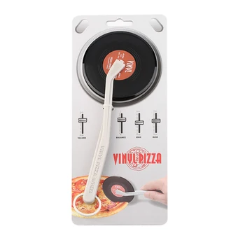 Otthoni Használatra Kreatív Rekord Szeletelő Király Játékos Pizza Vágó Bakelit Lemez Design Pizza Vágó Kerék Konyha Roller Kés Pizza Eszközök