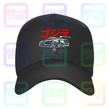 Nissan R35 Skyline Gtr Race Car V6 Jdm Japán Pamut Teherautó-Sofőr sapkák Baseball Sapka Férfi&Nő
