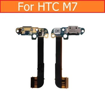 USB töltés Mikrofon NYÁK csatlakozó port, jack testület flex A HTC M7 801e 801s 801c 801n 802w 802t 802d töltő Usb port flex