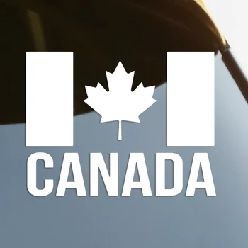 Kanadai Zászló Meghalni-Vágott Vinyl Matrica Autó Matrica Vízálló Auto Dekorok a karosszéria Lökhárító Hátsó Ablak Laptop válassza a méret #S60130