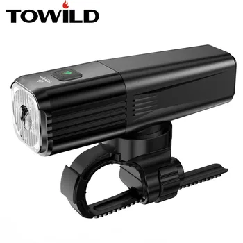 TOWILD BR800 800 lumen kerékpár első lámpa zseblámpa vakító USB töltés fényszóró hegyi biciklizés berendezések