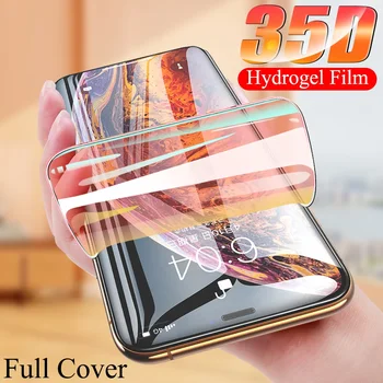 Hidrogél Film Az iPhone 11 12 13 Pro X XR XS Max Képernyő Védő Üveg iPhone 7 8 6 6 Plusz 5 5s SE Üveg Film