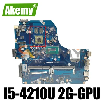 Z5WAH LA-B162P BA-B991P Az Acer-EK-571G E5-531 E5-V3 571G-572G Laptop Alaplap I5-4210U GT820M/840M 2G-GPU 100% Dolgozik