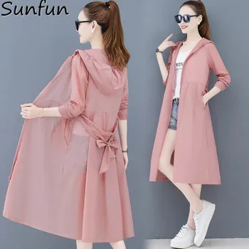 2021 nyáron új koreai verzió Chaoxian fényvédő ruhák, női hosszú divat jég selyem lélegző fényvédő ruhák, női