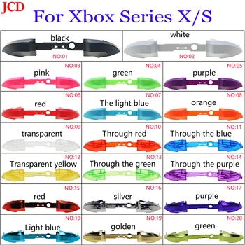 JCD 1db Csere, Új, Magas Minőségű Színes Fekete LB RB Lökhárítók Kiváltó Gombok XBOX Sorozat S X Vezérlő Accessorie