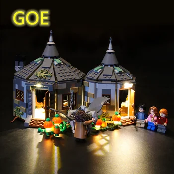 LED Készlet Lego 75947 Kompatibilis Hagrid Kunyhója: Csikócsőr Mentő Világítás Beállítása(Csak LED Tartozék)