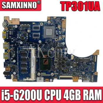 TP301UA/ I5-6200/6198U CPU, 4GB RAM Asus TP301U TP301UA TP301UJ TP301UJ Laptop alaplap TP301UA Alaplapja 100% - Ban Tesztelt