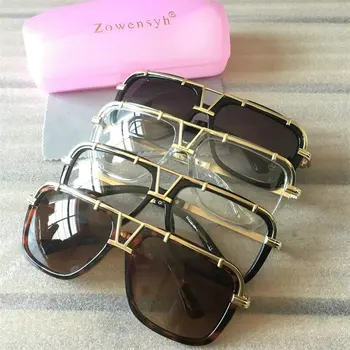 Zowensyh MELEG eladási Kiváló minőségű márkás divat férfiak nők napszemüvegek UV400 nők Nap glass Unisex C4019 ingyenes bevásárló