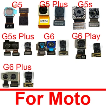 Vissza a Hátsó Kamera & Elülső FacingCamera A Motorola Moto G5 Plusz G5S Plusz G6 G6 Plusz Játszani Fő Kis Kamera Modul Javítás Alkatrész
