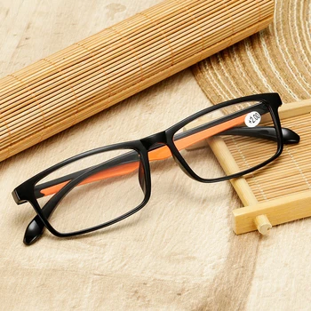TR90 Ultrakönnyű, Nők, Férfiak Olvasó Szemüveg Retro Tiszta Lencse Presbyopic Szemüveg Női Férfi Olvasó Szemüveg +1.5 2.0 3.0 4.0