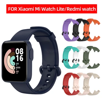 Szilikon Szíjjal A Xiaomi Mi Watch Lite Csere Sport Watch zenekar Redmi óraszíj Karkötő Karkötő kiegészítők