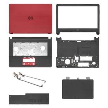 Laptop LCD hátlap/Előlapot/Zsanérok/Palmrest/Alsó Alap Esetben Nem Érintse meg A Dell Vostro 14 3458 3459 v3458 v3459 Piros