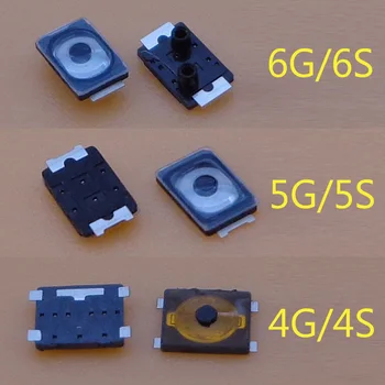 50pcs/sok Apple iPhone 4G 4s 5 5C 5S 6G 6-os Micro Mini Kapcsoló be/ki Bekapcsoló gomb Hangerő-szabályozó gombok Beépített repesz kulcs