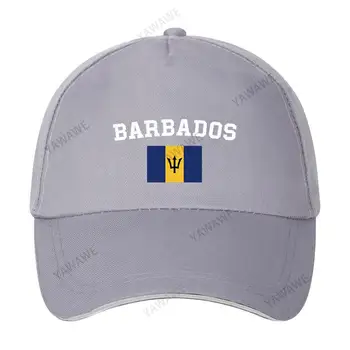 Divat Zászló kalapok Barbados Baseball Sapka Unisex Állítható Nyári Férfi Szabadtéri Sport Sapka